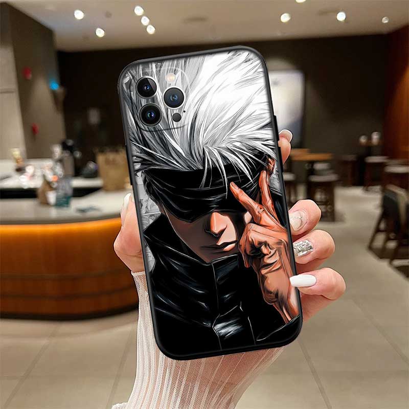 NH27 G-Gojo S-Satoru Phone Case for Samsung Galaxy S20 S21 S22 Ultra FE + Plus A21S A22 A24 A25 A26 A30 A30S A31