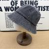 Daily Commuting Old Bucket Hat Women's Metal Standard Breathable Soft Top Versatile Simple Fashion Sun Hat