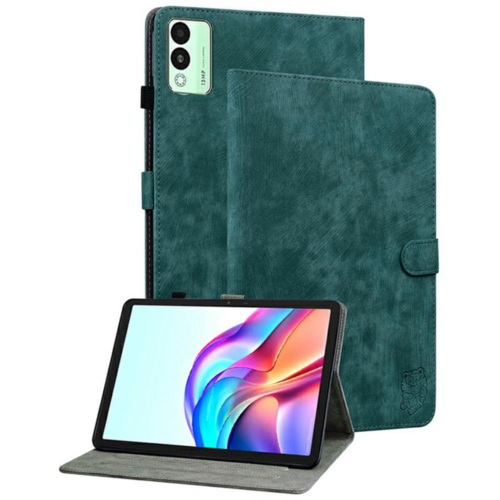 Für TECNO Megapad 11 Hülle Tiger-Aufdruck Kratzfestes PU-Leder Tablet-Hülle