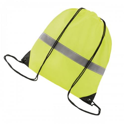 MidOcean Stripe Reflective Drawstring Bag