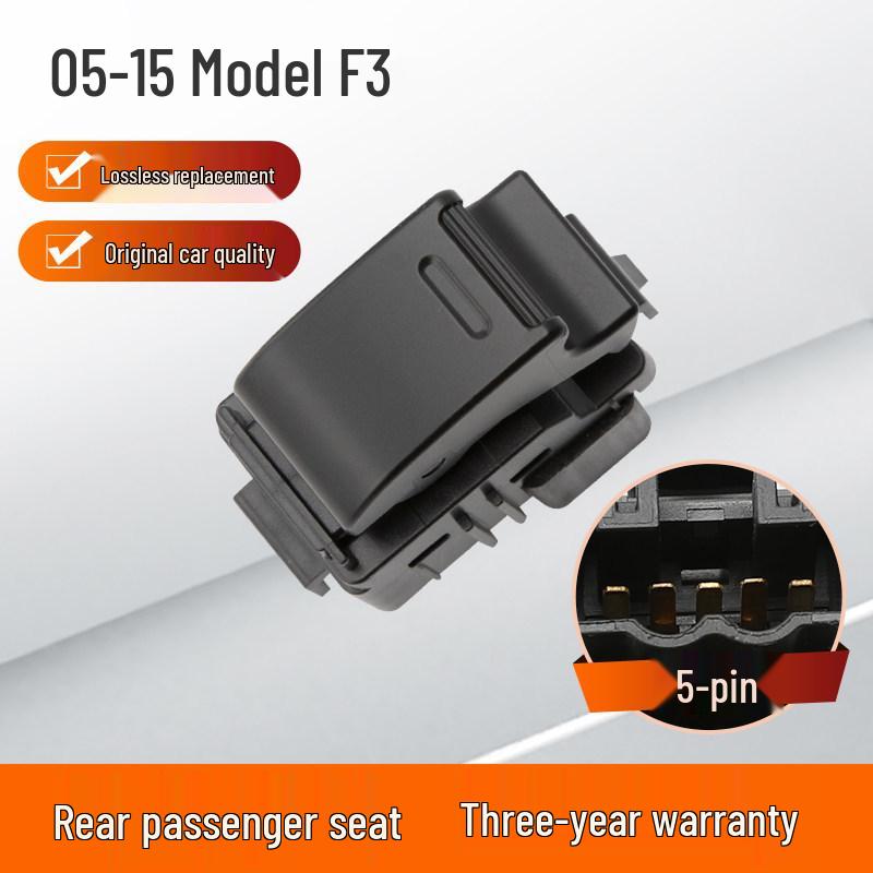 BYD F3 Window Lifter Switch: Left Front & Rear Door Button Assembly, F3R/L3 Accessories