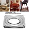 4pcs Square Turntable Replacement Part 360 Degree Rotation Rotating Bearing Plate  Recliner Chair