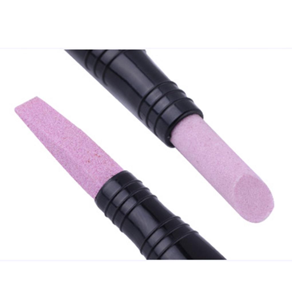 Nail Polishing Pen Double-headed Supplies Repair Grinding Bar Professional Girl Manicure Tool Household Accessories