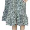 BARBARA Women S Green Leaf Rayon Homewear dreSS Agw4621l