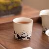 Hongyue Dehua Light Luxury Handwritten Teacup Guochao Chinese Tea Tasting Cup Household Retro Master Cup Single Cup As A Gift