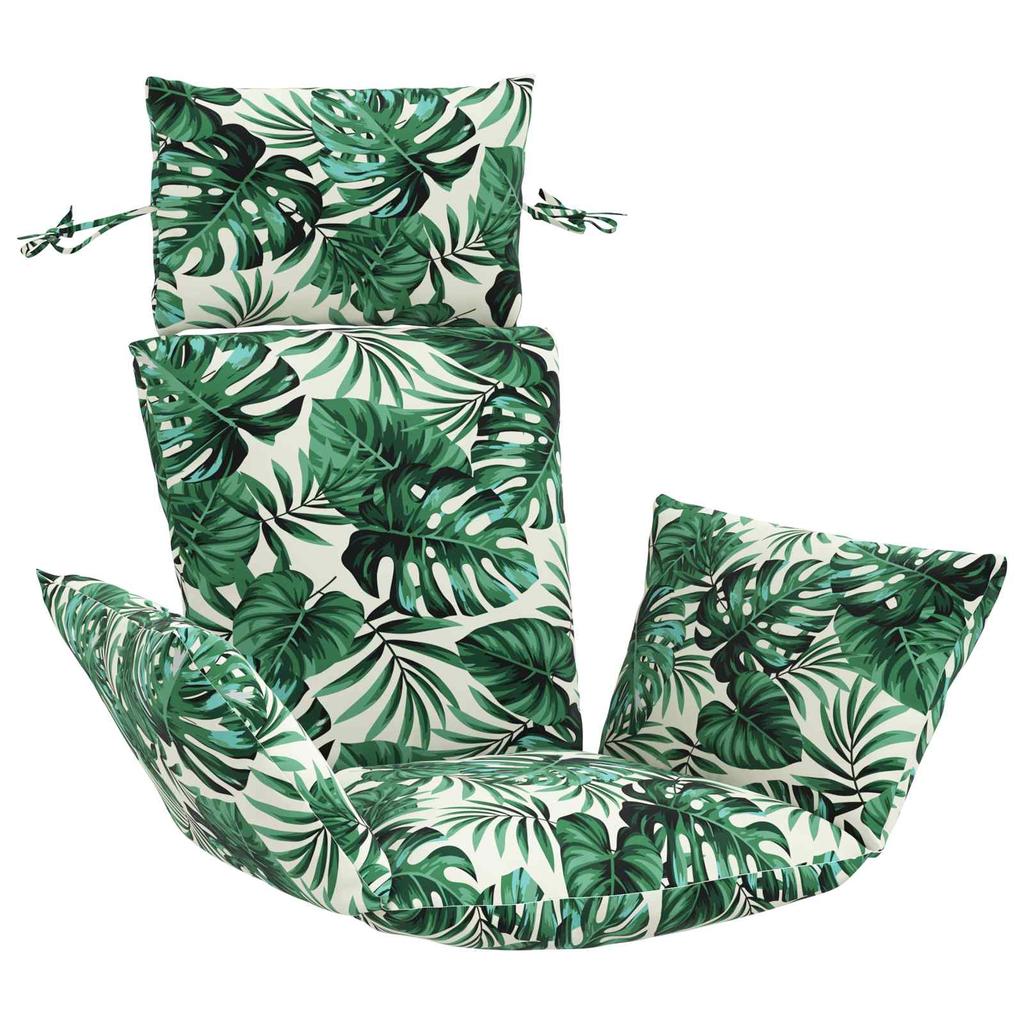 Adirondack Cushion PUTTEN 100percent Polyester Leaf Pattern
