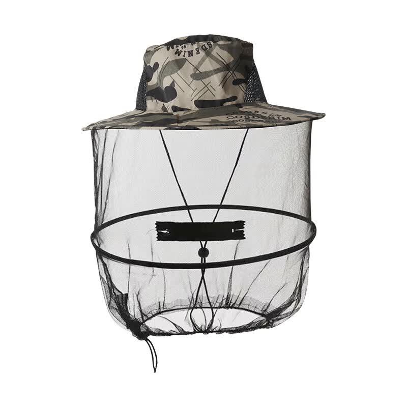 Dayang Mosquito Net Beekeeping Sun Fisherman Hat