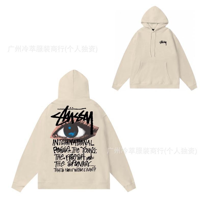 Mens Oversized Hooded Sweatshirt With Letter Print Streetwear Style Cotton Pullover Winter