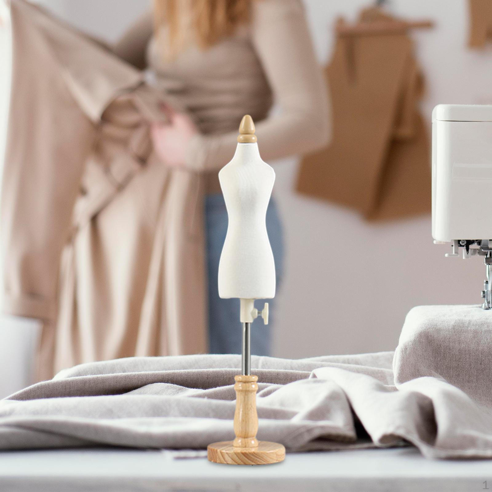 Компактный манекен платья Миниатюрный портновский манекен для костюма 26cm