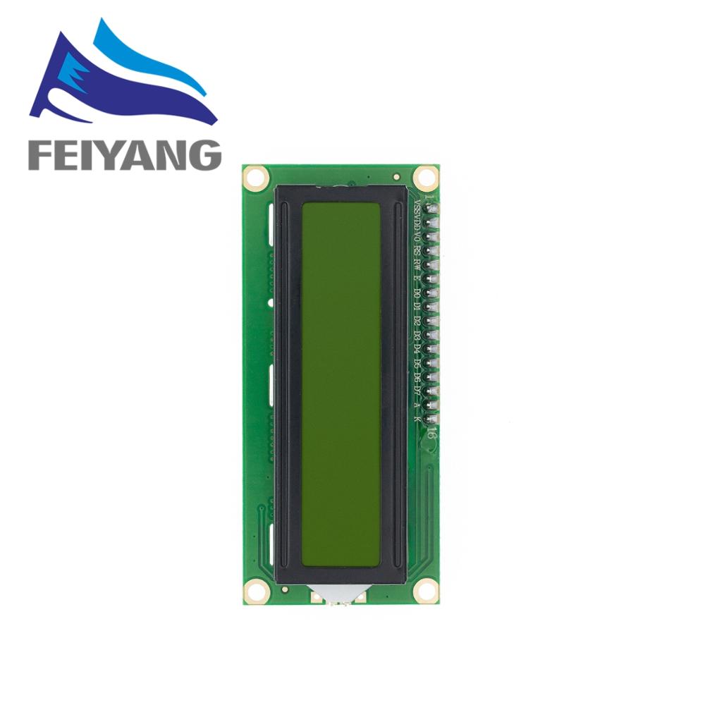 LCD1602 1602 LCD Module Blue / Yellow Green Screen 16x2 Character LCD Display PCF8574T PCF8574 IIC I2C Interface 5V for arduino