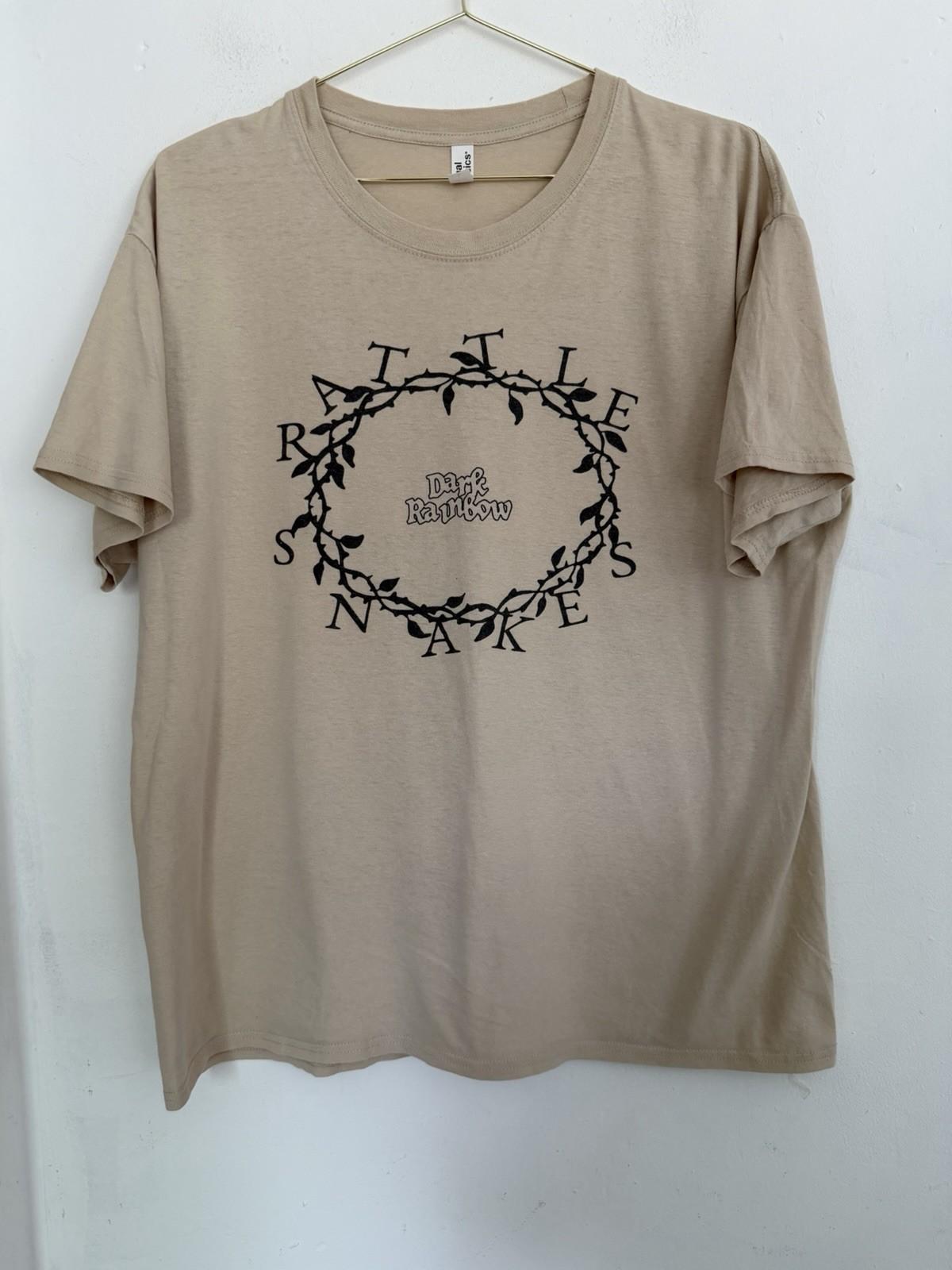 Frank Carter & The Rattlesnakes Shirt Large Sand Tan Rock Band Punk Gallows Unisex T-Shirt S