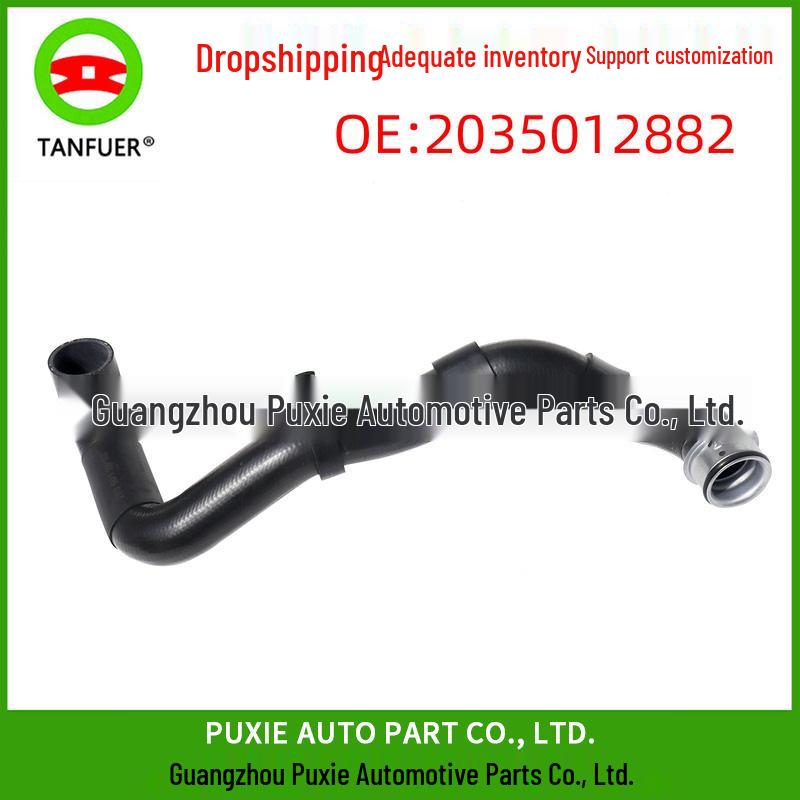 

Нижний патрубок радиатора для Mercedes W203 W271, деталь 2035012882 5