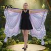 Easy Wear Butterfly Cape Halloween Wings Costume for Women, Adults Wing Fairy Music Festivals, Cosplay Party Colorful Props