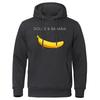 Fashion Women Hoodies Dolce Banana Printing Fleece Sweatshirt Loose Pullover Tops Warm Casual Pocket Sportswear Autumn