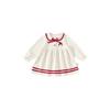 Insbobo Girls' Dress 2026 Spring New Princess Dress One-Year-Old Baby Girl Dress Kidsren's Red Dress