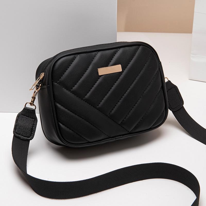 New Fashion Camera Bag, Diamond Messenger Bag, Women's New Storage Bag, One Shoulder Mobile Phone Bag.