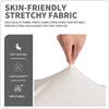 1 Piece Stretch Dining Chair Covers Oversized Removable Washable Soft Spandex High Back Large Chair Cover Slipcover JAF049