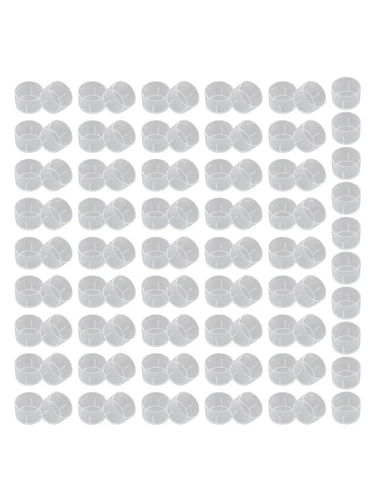 Disposable Measuring Cups As Pictures Show Medicine Measuring Cup Portable Measuring Cup Versatile Measuring Cup 100pcs Package