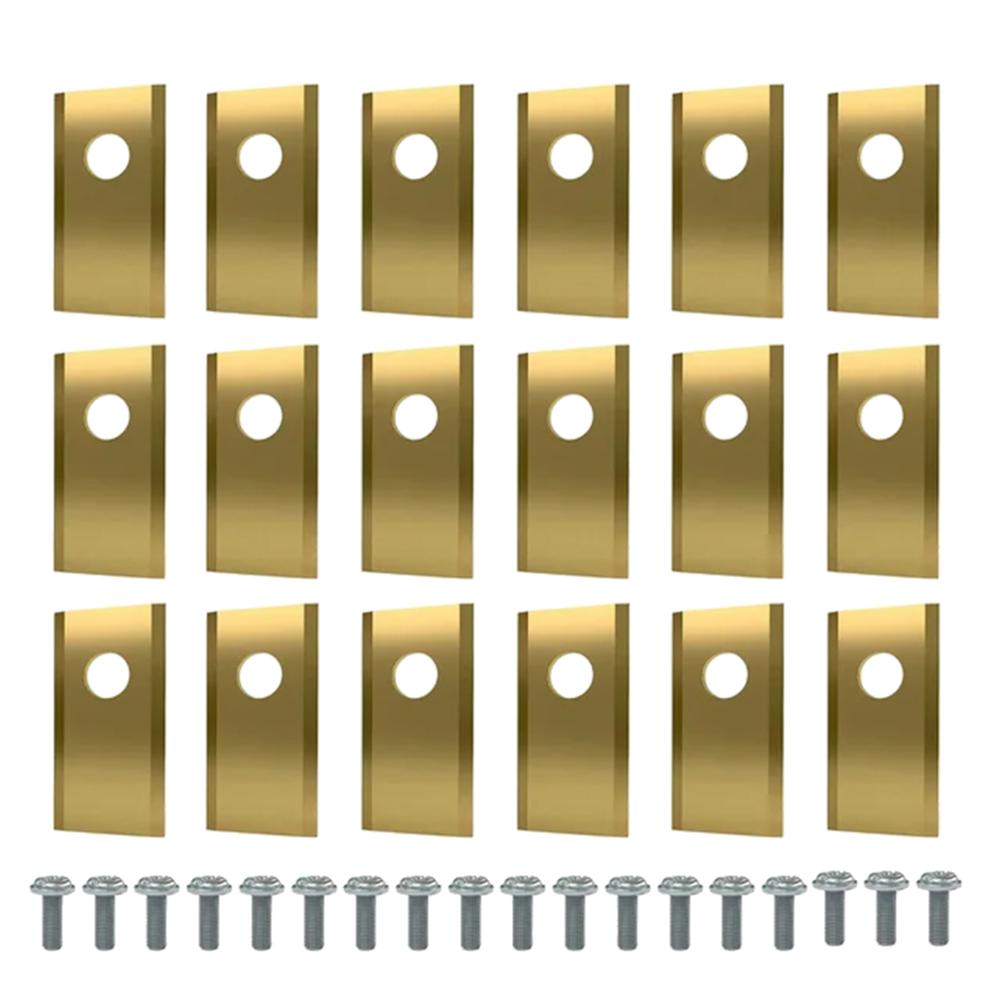 

18/36PCS Grass Trimmer Blades For Worx Landroid Robotic Lawnmower Lawn Mower Replacement Trimmer Cutter Blades Cutting Blade Set