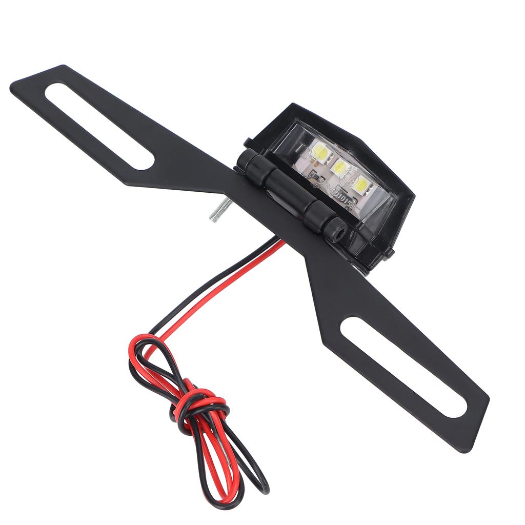 Black License Plate Tail Light Holder Iron Motorcycle Accessory Replacement for MSX125 GROM MSX125SF