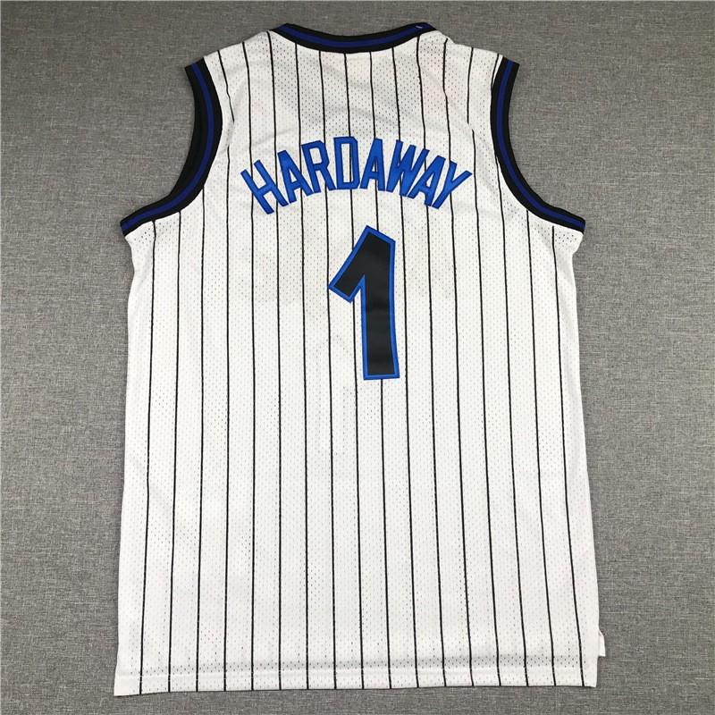 Orlando Magic 1 Penny Hardaway Embroidered Basketball Jersey Men Women Sport Wear Breathable Bamboo Charcoal Fiber