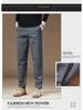 Men's Khaki Stretch Casual Pants - 2024 Spring/Autumn High-End Cotton Loose-Fit Overalls.