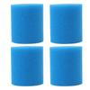 4PCS Pool Filter Schwamm Wiederverwendbare Waschbar TYP H Schwimmen Pool Filter Schaum für Pool