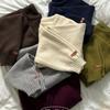The Pink Women Melzi Loose Fit leaTher Patch Knit