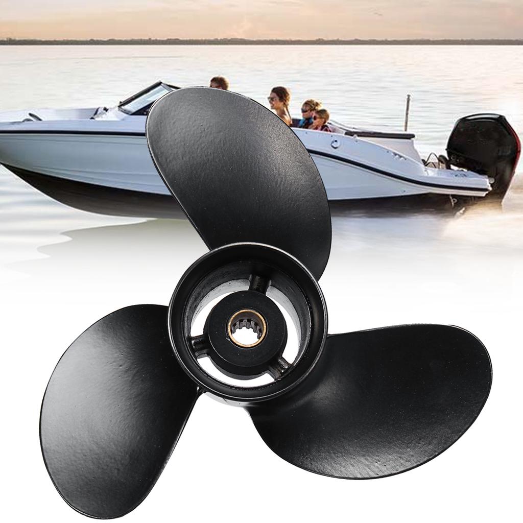Boat Engine Propeller 8.5 X 9 for Tohatsu 2 /& 4 STROKE 6HP 8HP 9.8HP