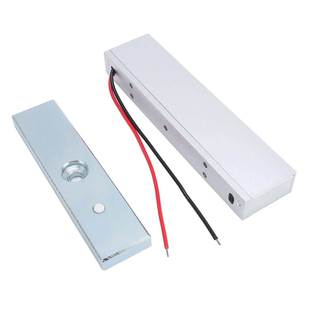 Electric Magnetic Lock 180KG/350lbs Holding Force Fail Safe NC Mode 12V Electromagnetic Door Lock Kit System for Access Control System