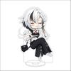 10CM Anime  Genshin Impact  Figure Stand Model Arlecchino Cute Desk Decor Standing Sign Gifts