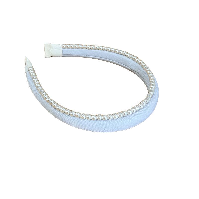 Hair Band Accessories for Women Girl Headband Yoga Korean Sweets Popular Leading Fashion Makeup Hoop Kpop Pearl Vintage Designer
