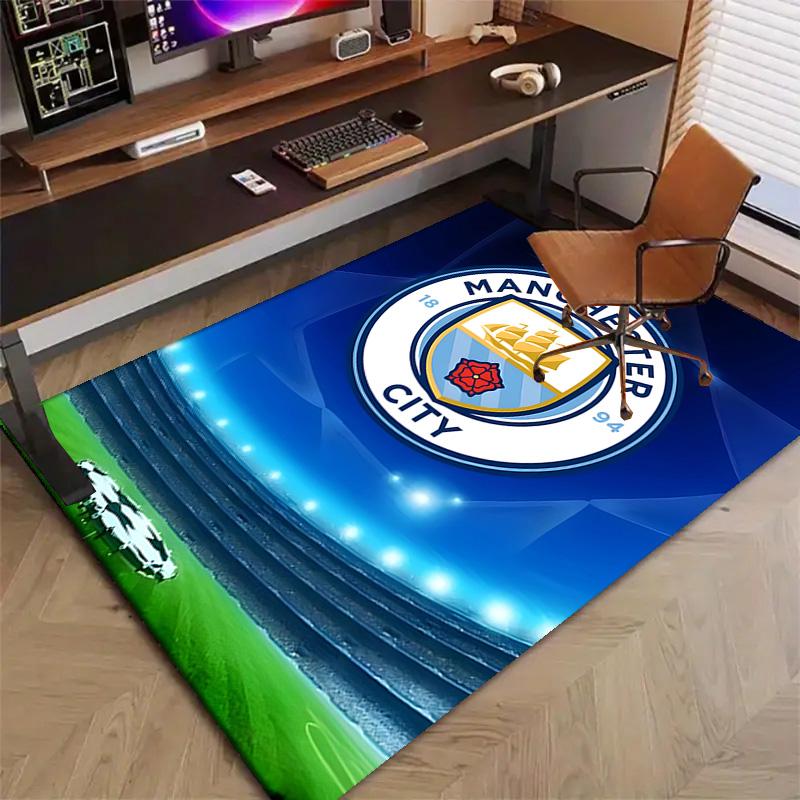 1 stuk Voetbalteam (32) Ontwerp Bedrukt Vloerkleed Tapijt voor Slaapkamer Woonkamer Huisdecoratie Kleden Mat Antislip Mat Kleed voor Bedzijde