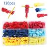 Cross T-Type Main Line Branch Wiring Clip Terminal Set