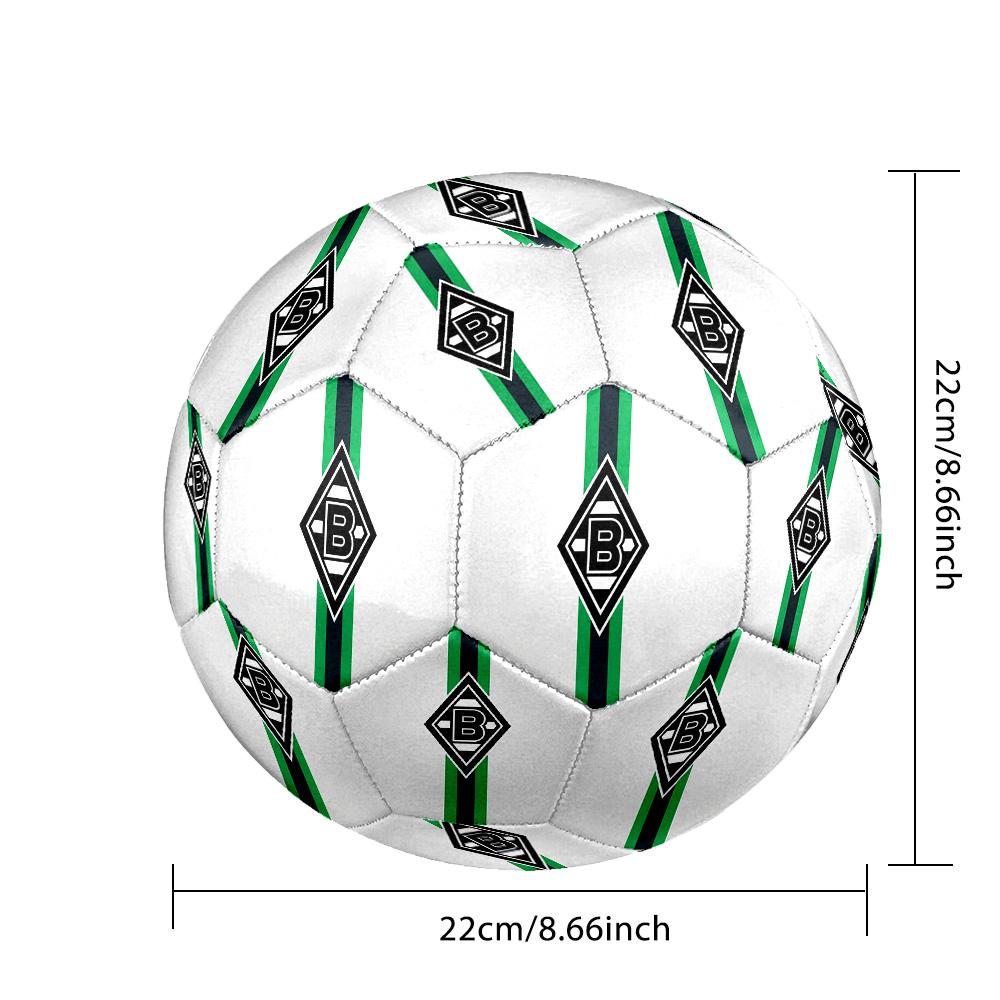 BMG posterSoccer Ball Colorful All Ages Machine Stitched PVC Competition Ready Durable High-Bounce