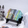 Tilted Desktop File Organizer Book Stand Document Holder Reading Rack Storage Shelf