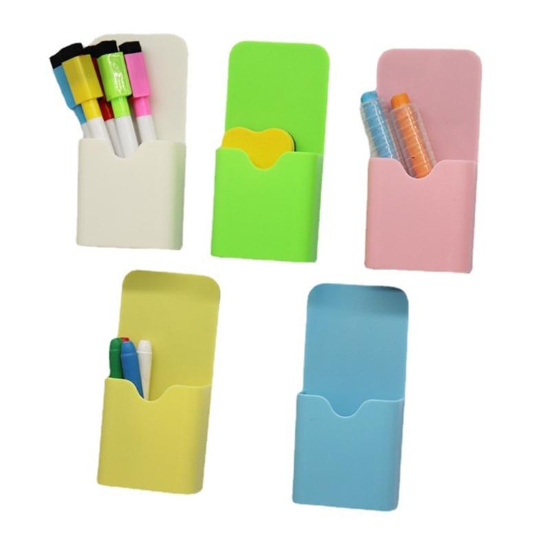 6x Magnetic Storage Organizer for Refrigerator Magnetic Pen Holder Magnetic Marker Holder