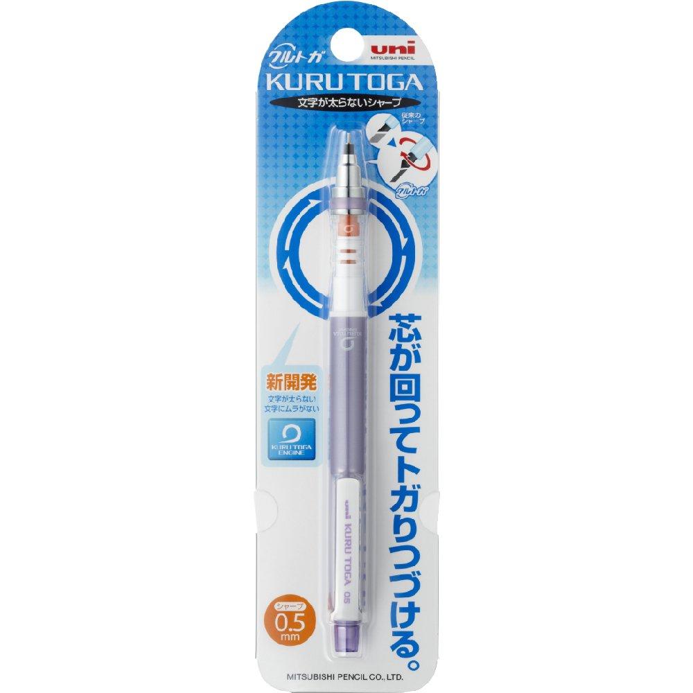 Mitsubishi Pencil Mechanical Pencil Kurutoga Automatic Lead Rotation Mechanism Violet 0.5 M54501P.12