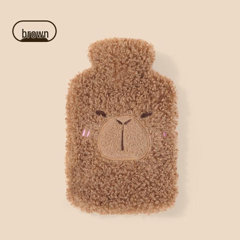 Capybara Large Hot Water Bottle