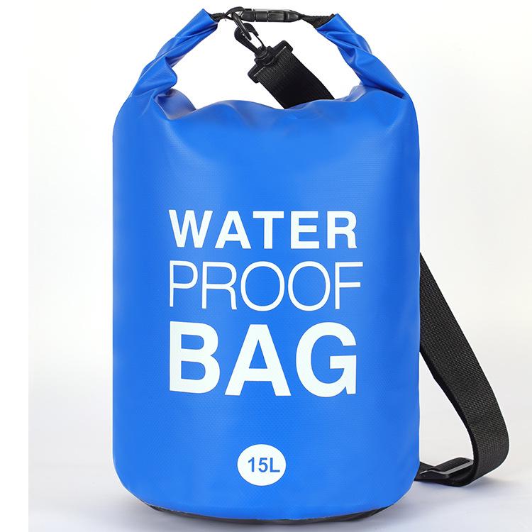 

Уличная водонепроницаемая сумка: Многофункциональный для кемпинга, пляжа, альпинизма и велоспорта 2L without Strap синий