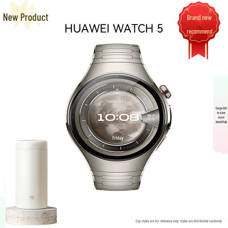 HUAWEI WATCH 5 Titanium Smartwatch 46mm (CN version)
