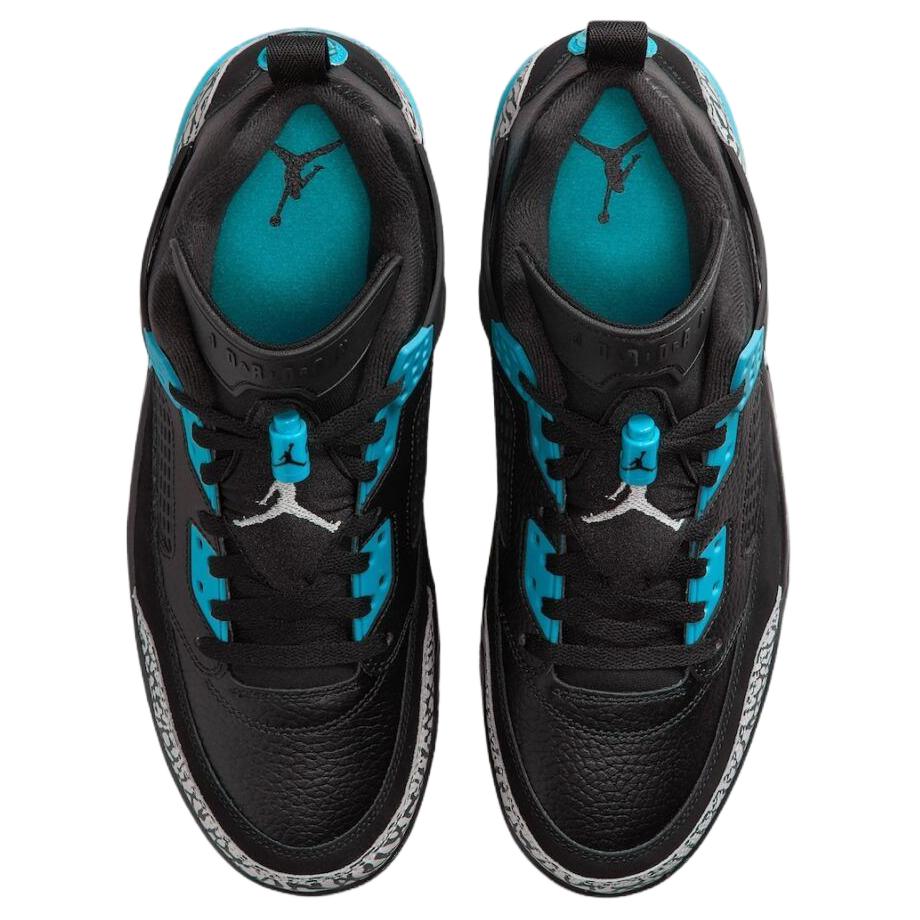 Air Jordan Spizike Low Gamma Blue Unisex Sneakers Black Wolf-Grey FQ1759-005