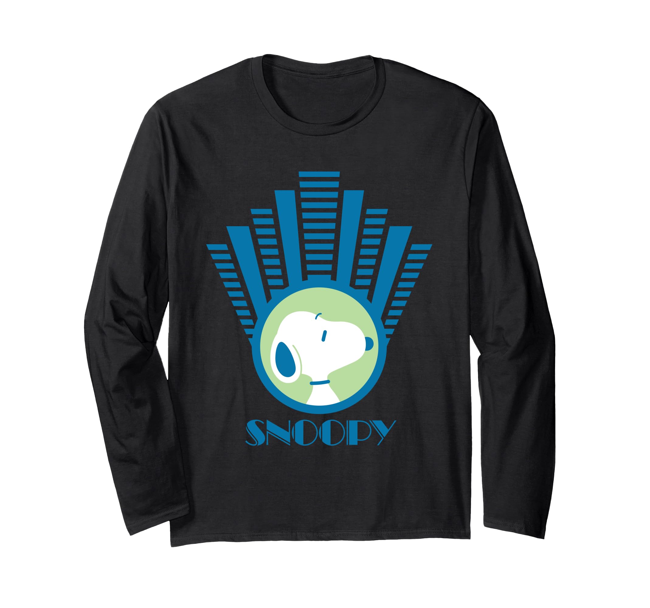 

Peanuts Snoopy Art Deco Long Sleeve T-Shirt чёрный