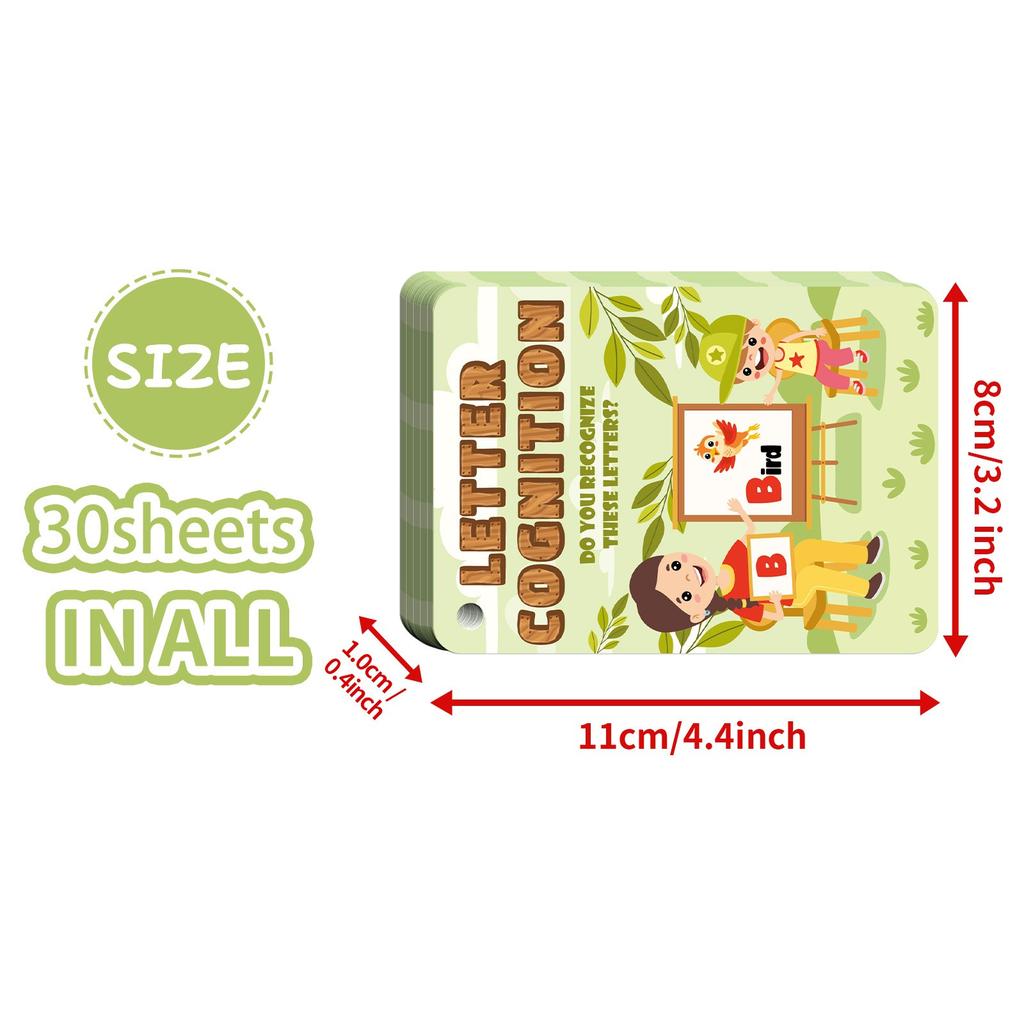 Flash Cards For Kids,Alphabet Color Learning Cards Flash Cards - Educational Toy -Shape Sight Words Sensory Toy For Boys