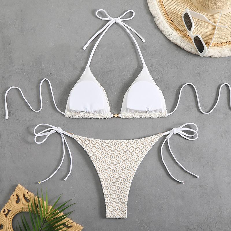 Sexy Micro Bikini Women Swimsuit Female Swimwear Thong Bikinis SetsBathing Suit Beach Wear Lace Up Biquini