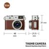 1080P HD Retro Mini Digitalkamera für Studenten - Foto-, Video- und Tonrekorder