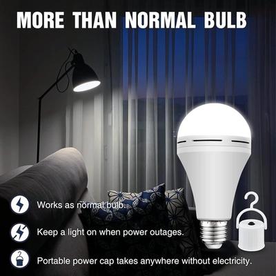 9W/15W Emergency Light Bulb LED Handheld Hanging Energy-Saving Lights Bulb Portable Household Tent Fishing Lighting E27 Bulb