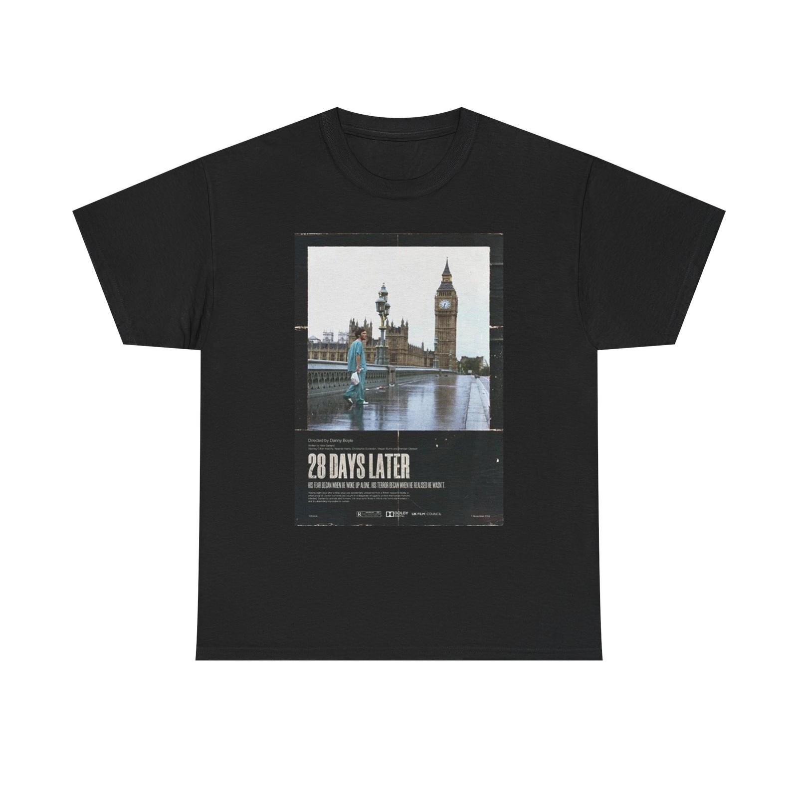 28 Days Later Movie Graphic T Shirt Unisex BRAND NEW Cotton Tee M