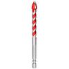 Skewed Head Eccentric Drill Bit Serrated Hexagonal Shank Drill Bit Set  Drilling Tool