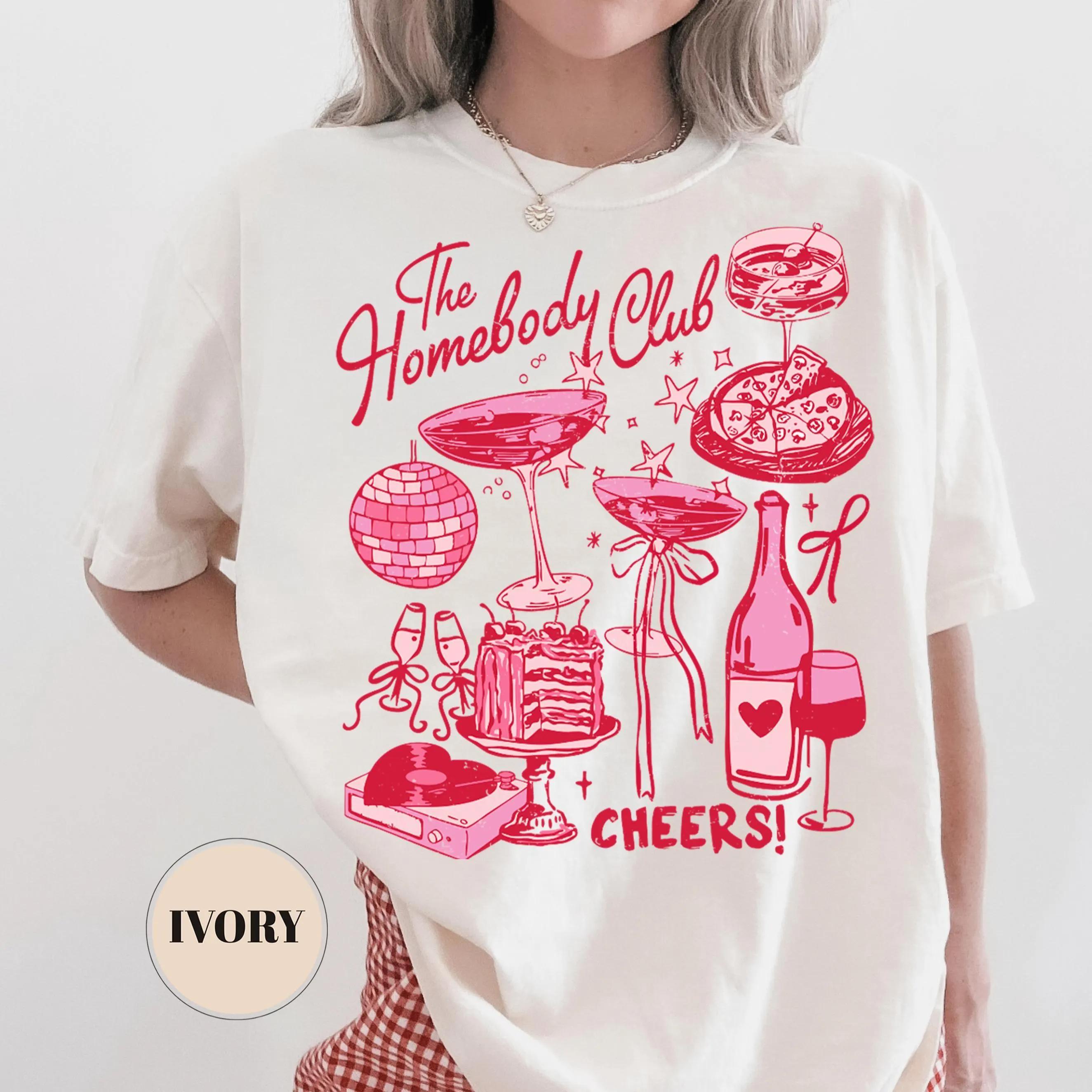 

Plus Size Womens Wine Pizza Cake Graphic TShirt Pure Cotton Breathable Stylish Versatile Street Style Streetwear Oversized XL